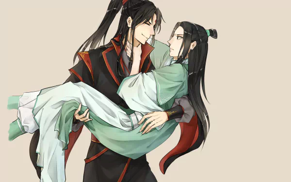 Luo Binghe Shen Qingqiu Anime The Scum Villain's Self-Saving System HD Desktop Wallpaper | Background Image