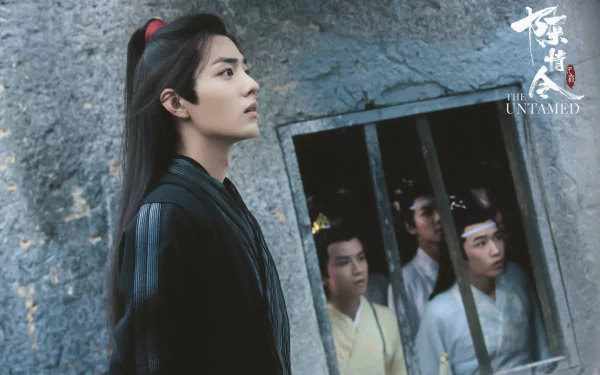 Zheng Fan Xing Jin Ling Lan Jingyi Lan Sizhui Xiao Zhan Wei Wuxian TV Show The Untamed HD Desktop Wallpaper | Background Image