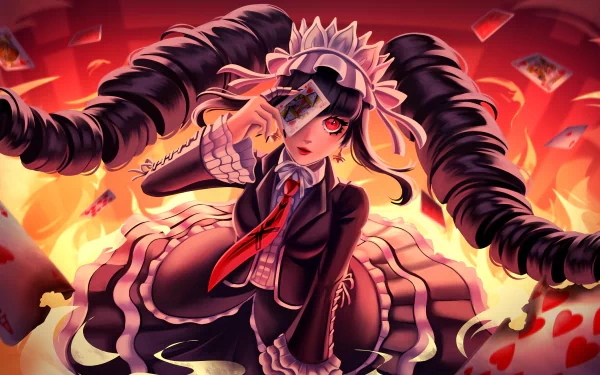 Celestia Ludenberg Anime Danganronpa HD Desktop Wallpaper | Background Image
