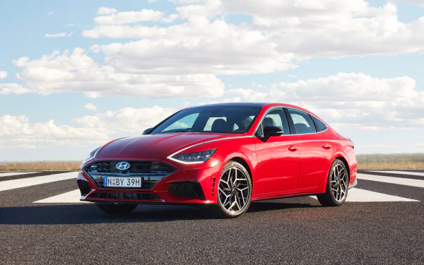 car Hyundai Hyundai Sonata vehicle Hyundai Sonata N Line HD Desktop Wallpaper | Background Image