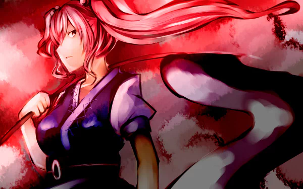 Komachi Onozuka Anime Touhou HD Desktop Wallpaper | Background Image