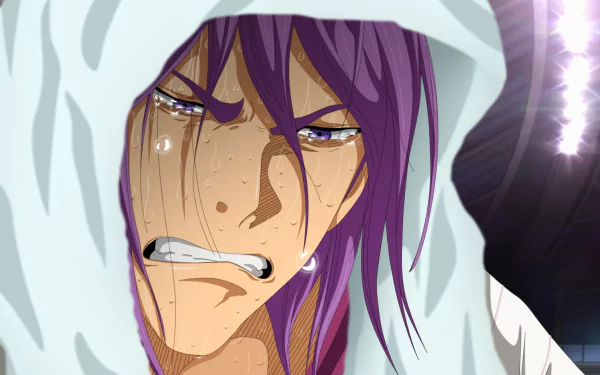 Atsushi Murasakibara Anime Kuroko's Basketball HD Desktop Wallpaper | Background Image