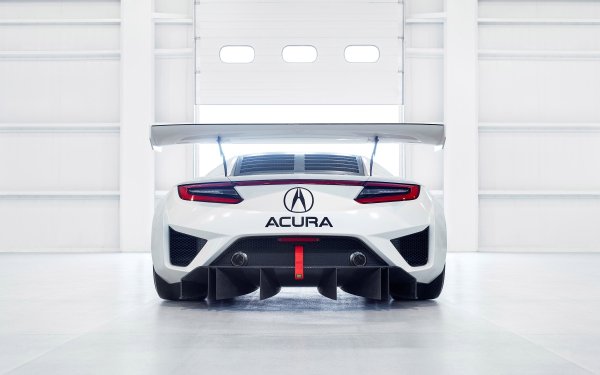 Vehicles Acura NSX GT3 Acura Car White Car Sport Car HD Wallpaper | Background Image