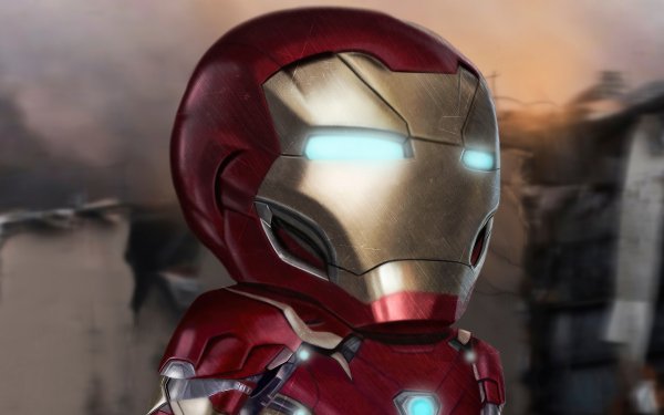 Comics Iron Man Chibi HD Wallpaper | Background Image