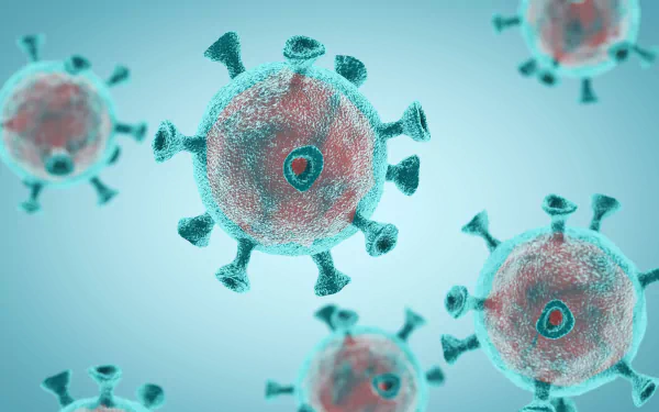 COVID-19 artistic virus HD Desktop Wallpaper | Background Image