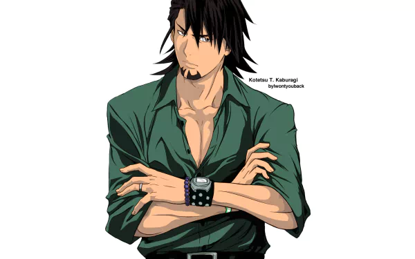 Kotetsu T. Kaburagi Anime Tiger & Bunny HD Desktop Wallpaper | Background Image