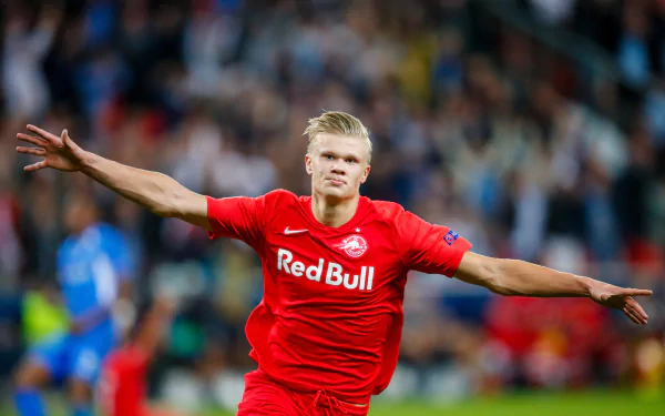 Norwegian soccer Erling Haaland Sports HD Desktop Wallpaper | Background Image