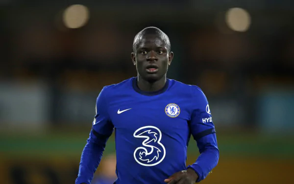 French soccer N'Golo Kanté Sports HD Desktop Wallpaper | Background Image