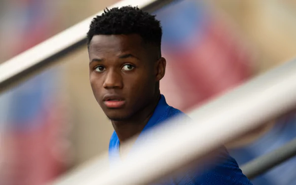 Spanish soccer Ansu Fati Sports HD Desktop Wallpaper | Background Image