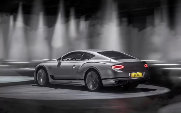 silver car car Bentley Bentley Continental vehicle Bentley Continental GT Speed HD Desktop Wallpaper | Background Image
