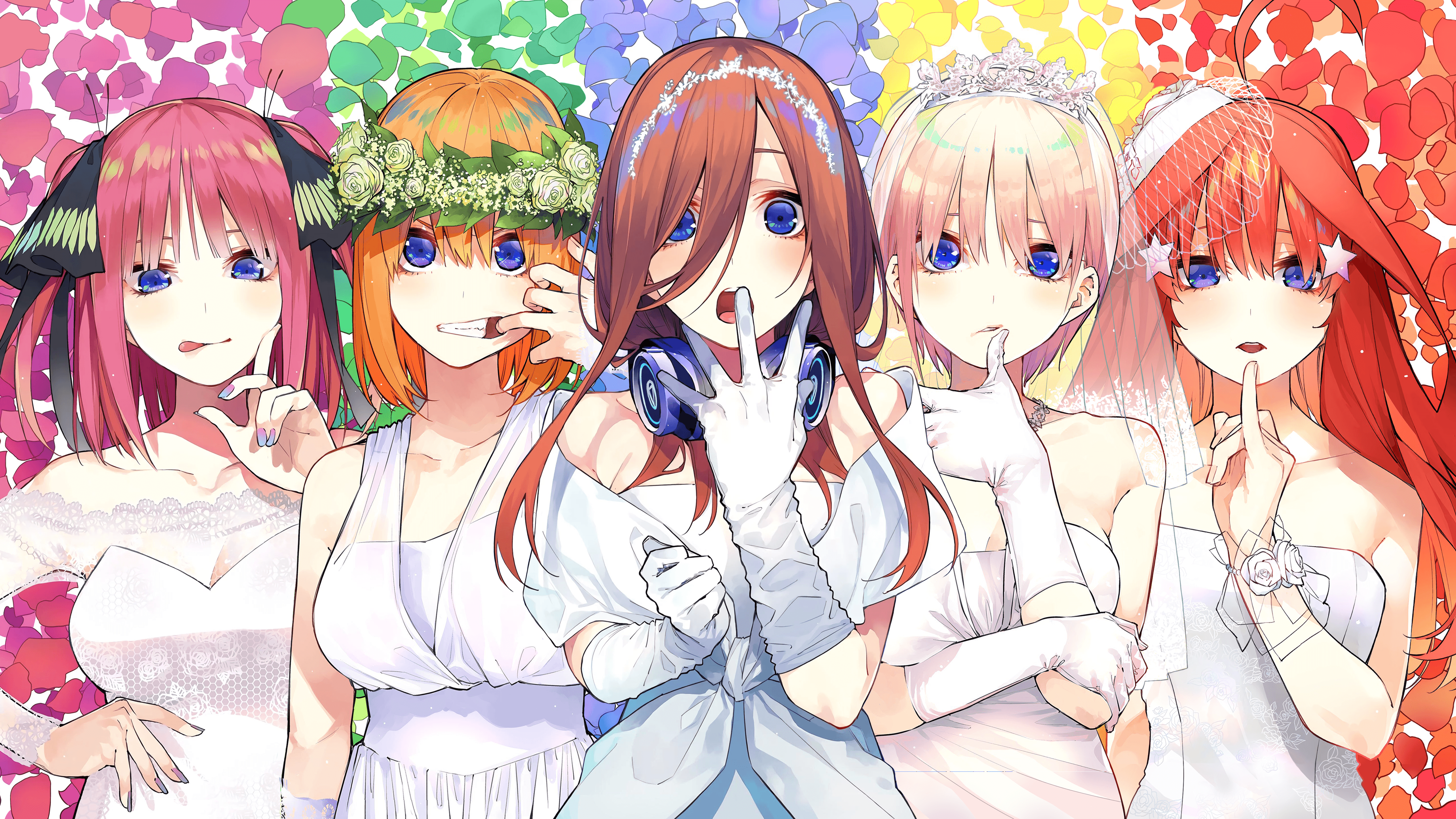 Anime The Quintessential Quintuplets HD Wallpaper