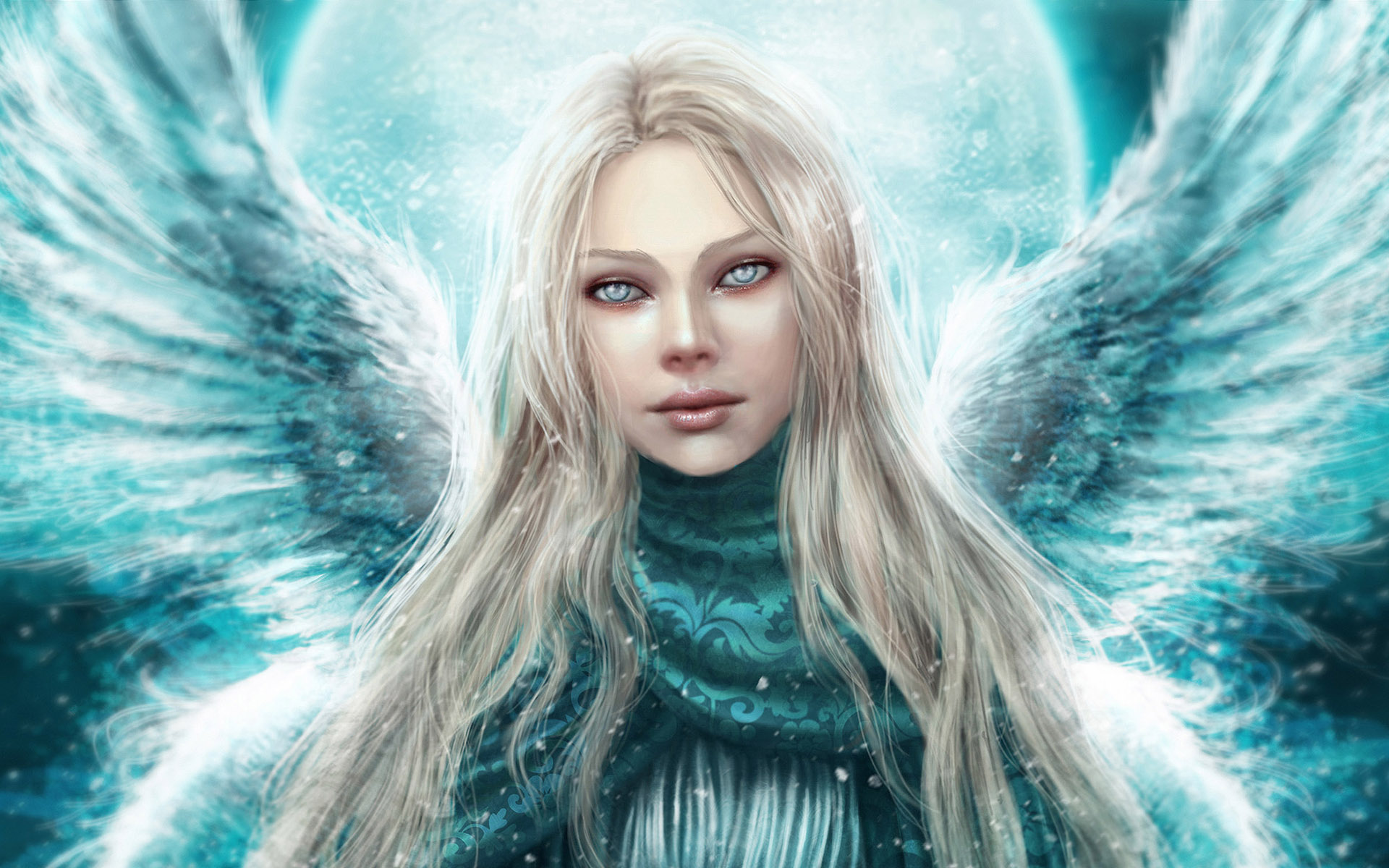 Fantasy angel titled Angel Celestial by Gracjana Zielinska.
