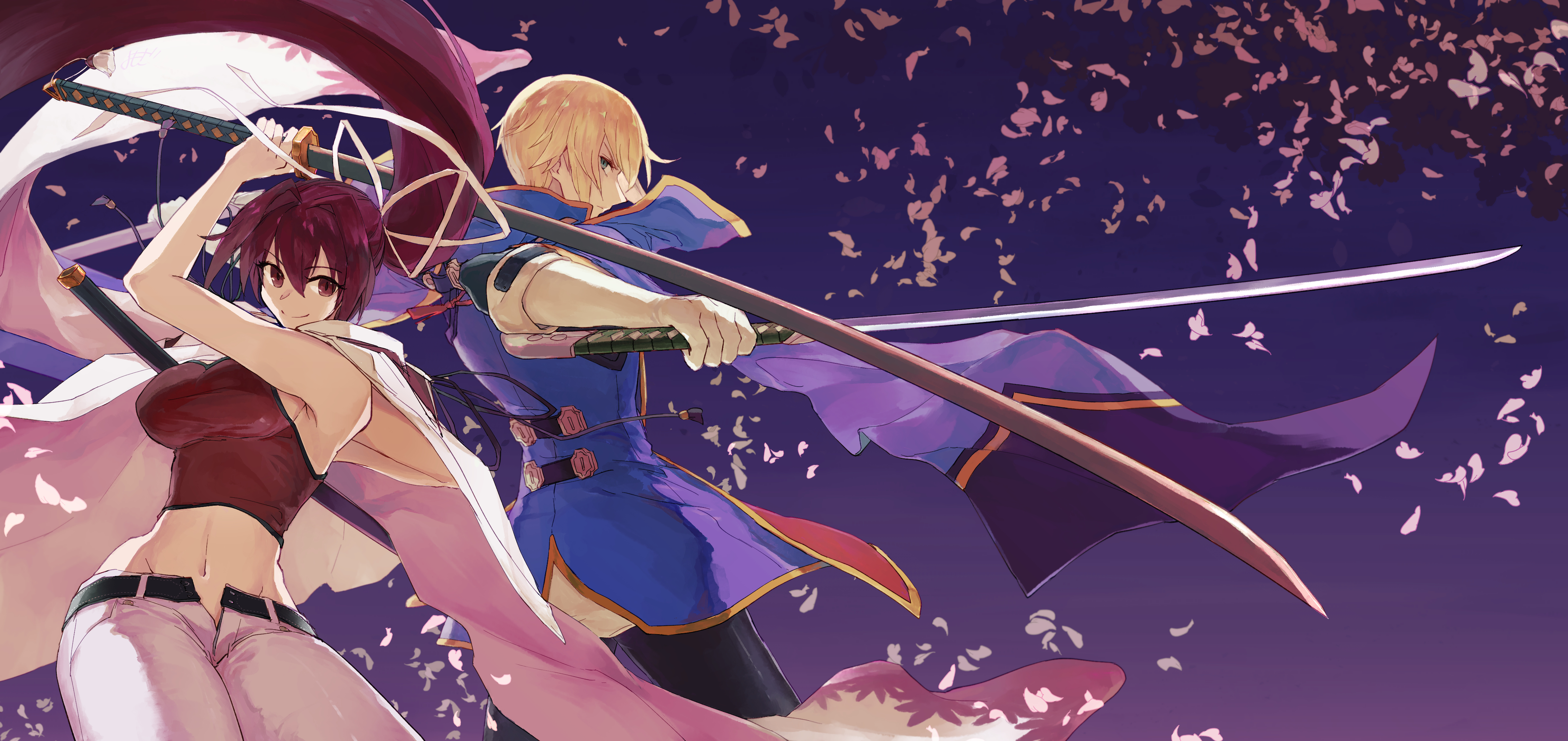Video Game BlazBlue: Calamity Trigger HD Wallpaper by ヨモモギ