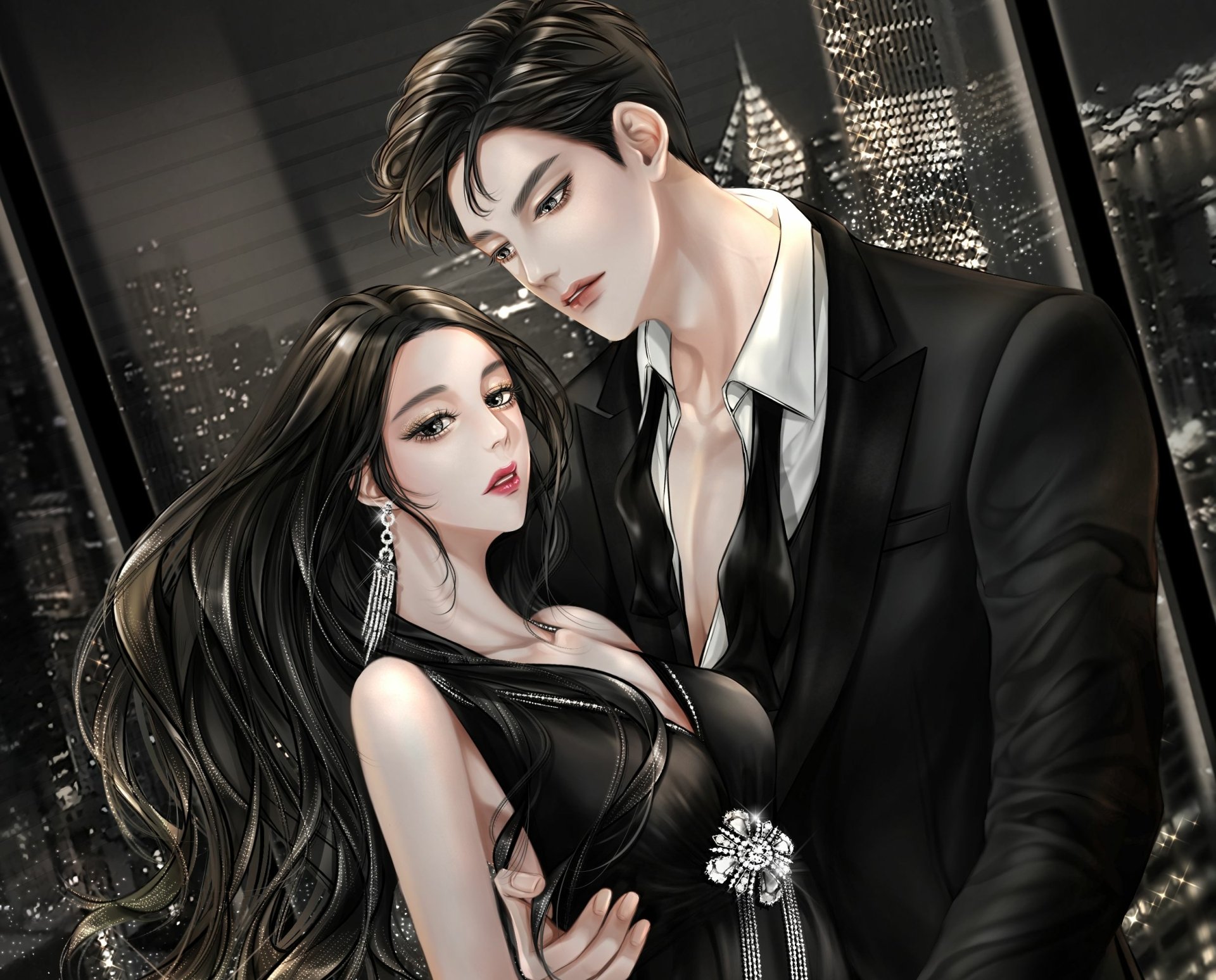 Download Anime Boy Meets Girl HD Wallpaper