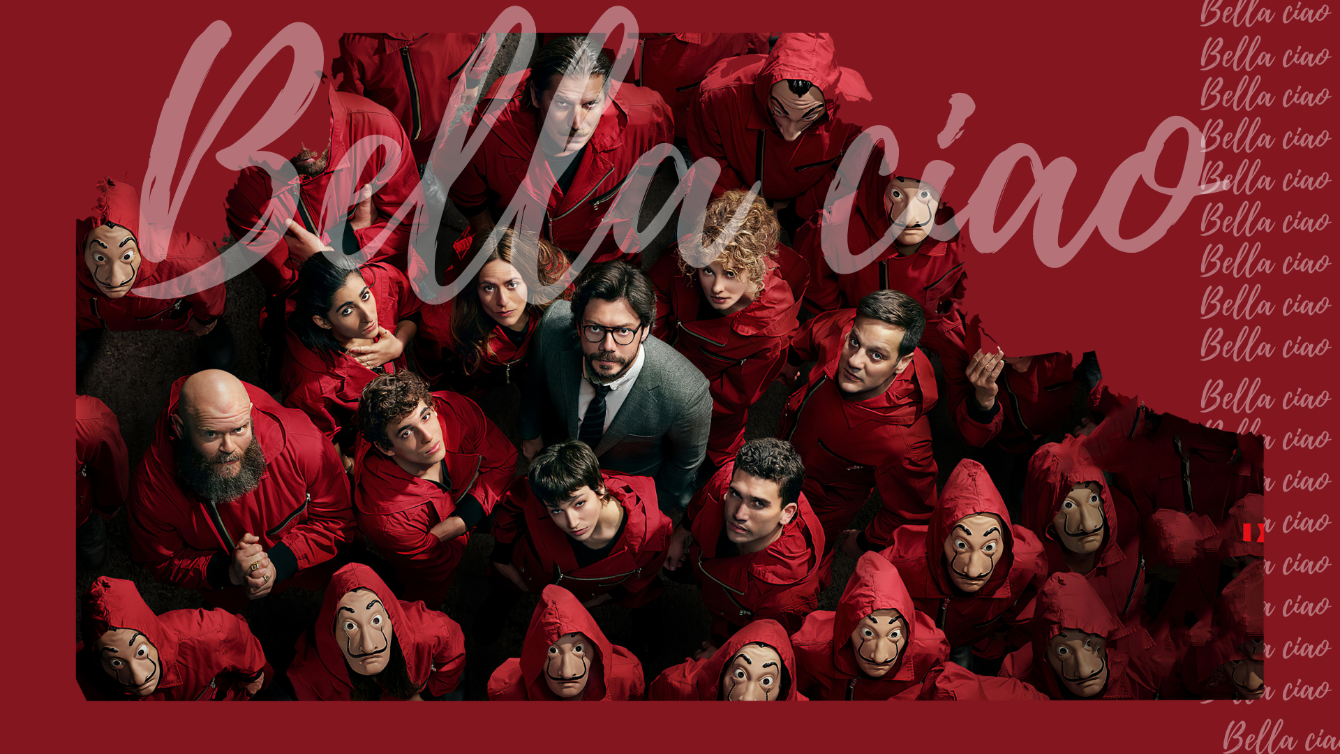 Download Úrsula Corberó The Professor (La Casa De Papel) TV Show Money Heist HD Wallpaper by Mastaan