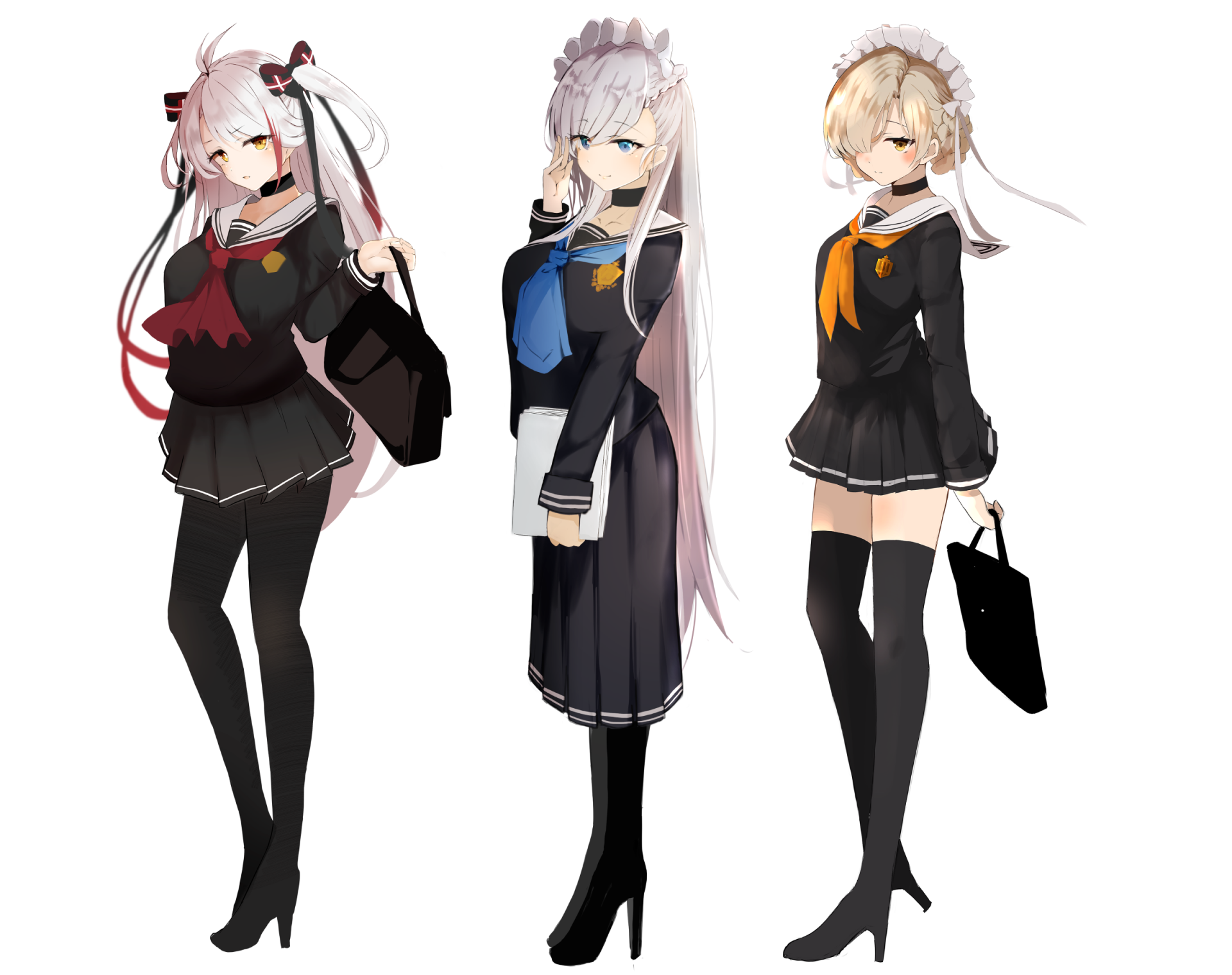 Download Sheffield (Azur Lane) Belfast (Azur Lane) Prinz Eugen (Azur Lane) Anime Azur Lane HD Wallpaper by RaRu。