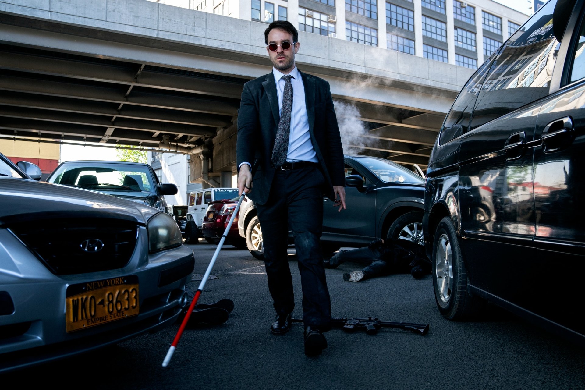 Download Charlie Cox Matt Murdock TV Show Daredevil 4k Ultra HD Wallpaper
