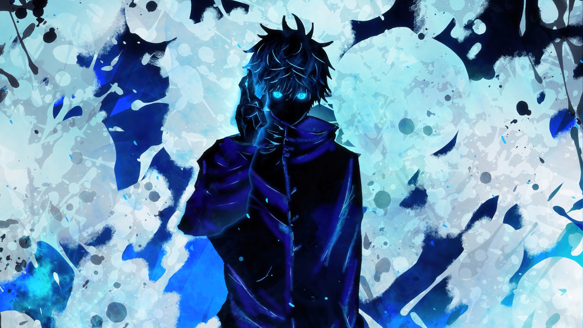 HD-wallpaper-anime-jujutsu-kaisen-blue-eyes-boy-sa by GOATman43 on  DeviantArt