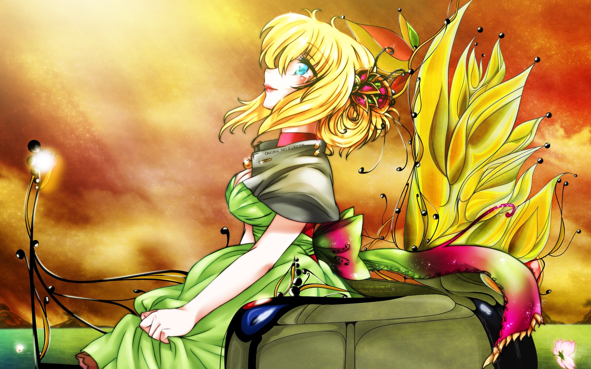 Download Anime Woman HD Wallpaper