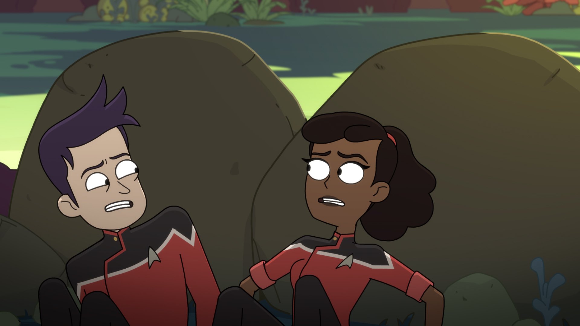 Download Brad Boimler Beckett Mariner Star Trek TV Show Star Trek: Lower Decks HD Wallpaper