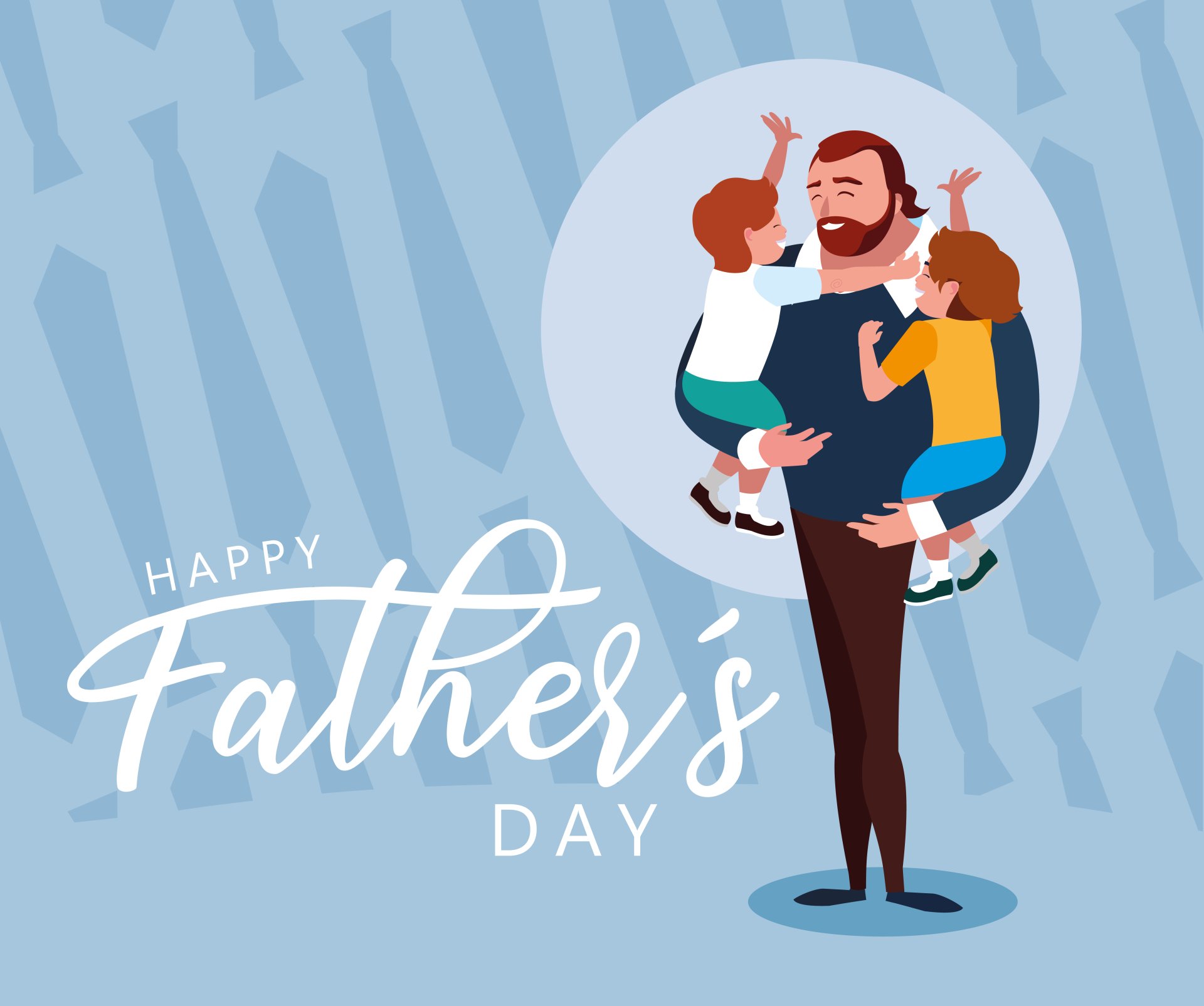 Download Happy Father's Day Holiday Father's Day 4k Ultra HD Wallpaper