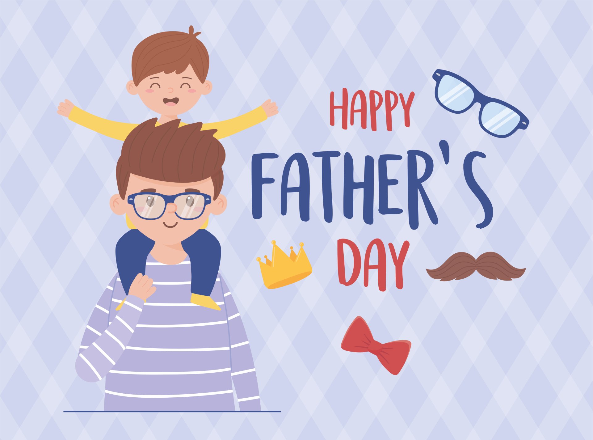 Download Happy Father's Day Holiday Father's Day 4k Ultra HD Wallpaper