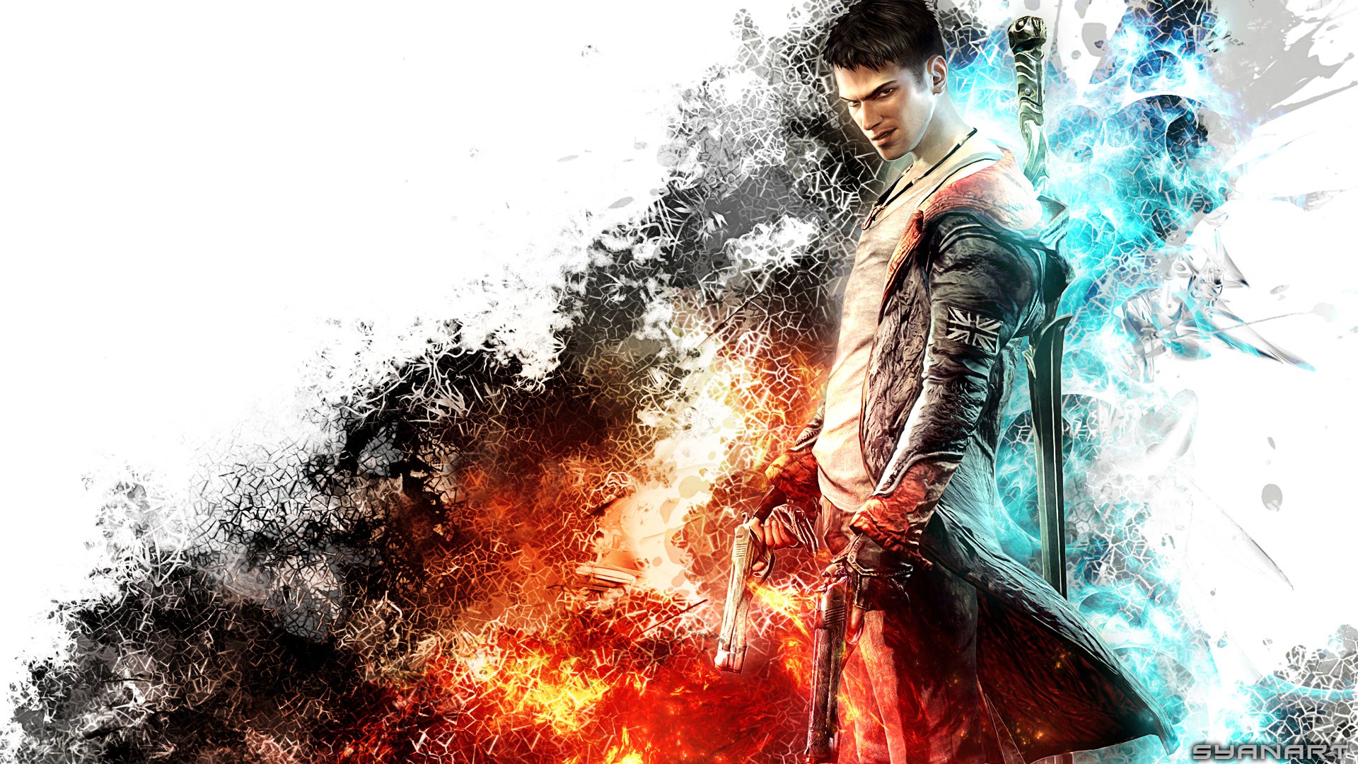 Download Dante (Devil May Cry) Video Game DmC: Devil May Cry HD Wallpaper by SyanArt