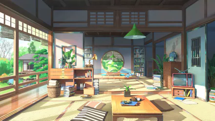 Anime room anime room HD Desktop Wallpaper | Background Image