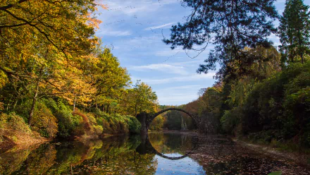  Rakotzbrücke in Autumn
