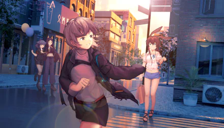 Amiya (Arknights) Dobermann (Arknights) Jessica (Arknights) Doctor (Arknights) video game Arknights HD Desktop Wallpaper | Background Image