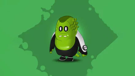 Ben 10 video game Fall Guys Upchuck (Ben 10) HD Desktop Wallpaper | Background Image