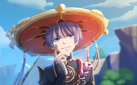 Scaramouche (Genshin Impact) video game Genshin Impact HD Desktop Wallpaper | Background Image