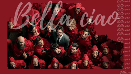 Úrsula Corberó The Professor (La Casa De Papel) TV Show Money Heist HD Desktop Wallpaper | Background Image