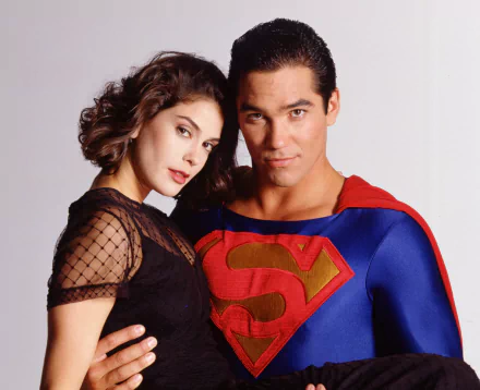 Clark Kent Superman Dean Cain Lois Lane Teri Hatcher TV Show Lois & Clark: The New Adventures of Superman HD Desktop Wallpaper | Background Image