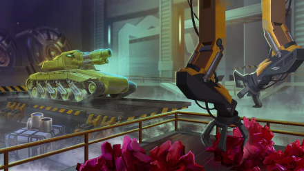 video game Tanki X HD Desktop Wallpaper | Background Image