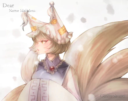 Ran Yakumo Anime Touhou HD Desktop Wallpaper | Background Image