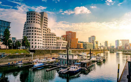 Germany man made Düsseldorf HD Desktop Wallpaper | Background Image