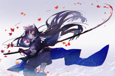 Saga (Arknights) sword video game Arknights HD Desktop Wallpaper | Background Image