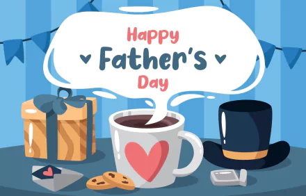 Happy Father's Day holiday Father's Day HD Desktop Wallpaper | Background Image