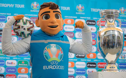 trophy Skillzy soccer UEFA EURO 2020 Sports HD Desktop Wallpaper | Background Image