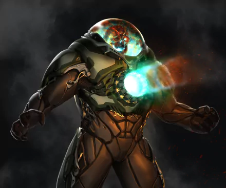 skull armor Sci Fi warrior HD Desktop Wallpaper | Background Image