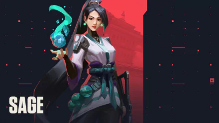 Sage (Valorant) video game Valorant HD Desktop Wallpaper | Background Image