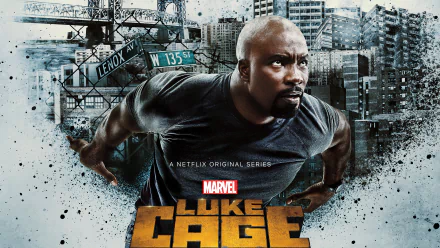 Mike Colter TV Show Luke Cage HD Desktop Wallpaper | Background Image