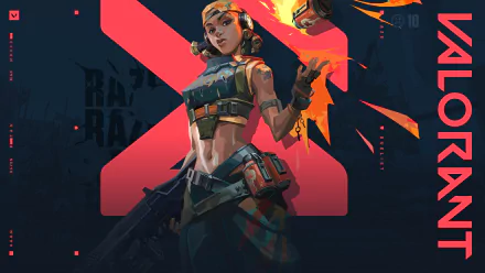 Raze (Valorant) video game Valorant HD Desktop Wallpaper | Background Image