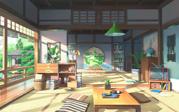 Anime room anime room HD Desktop Wallpaper | Background Image
