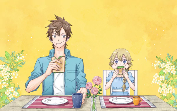 Anime couple anime couple HD Desktop Wallpaper | Background Image