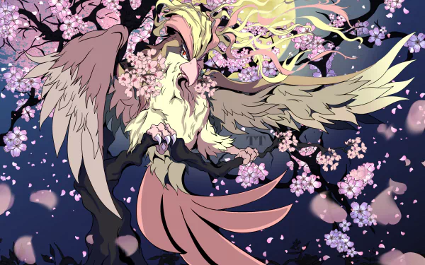 Pidgeot (Pokémon) Anime Pokemon HD Desktop Wallpaper | Background Image