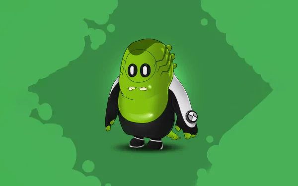 Ben 10 video game Fall Guys Upchuck (Ben 10) HD Desktop Wallpaper | Background Image