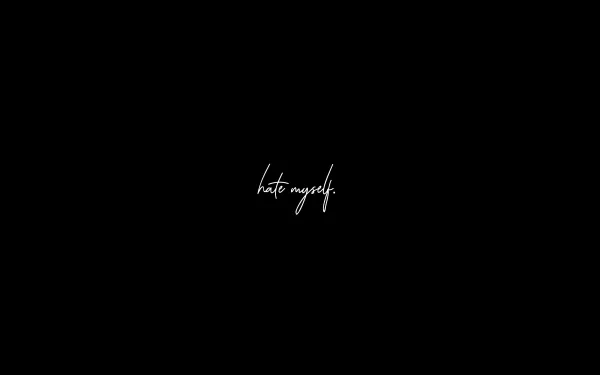  NF hate myself logo