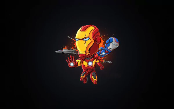 Iron Patriot Comic Iron Man HD Desktop Wallpaper | Background Image